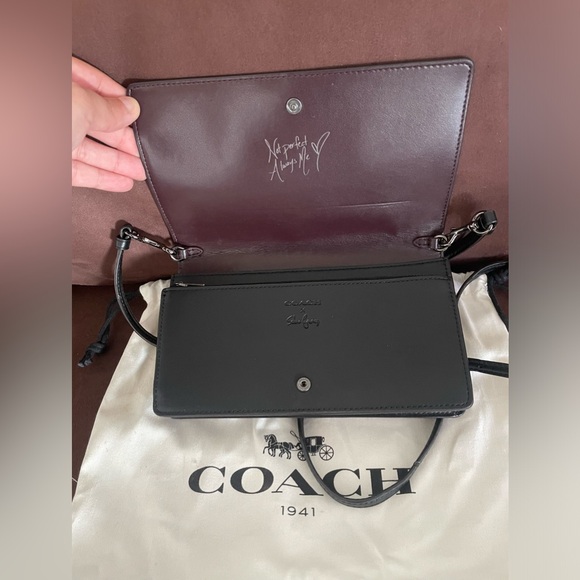 Coach x Selena Gomez Hayden Foldover Crossbody Clutch With Bunny - Picture 3 of 6